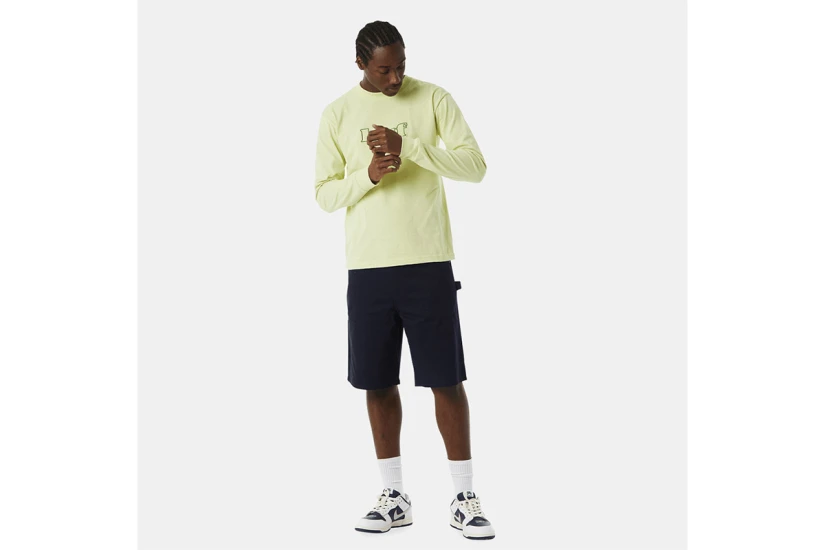 HUF Workman Short Unisex Αθλητική Βερμούδα Μπλε 