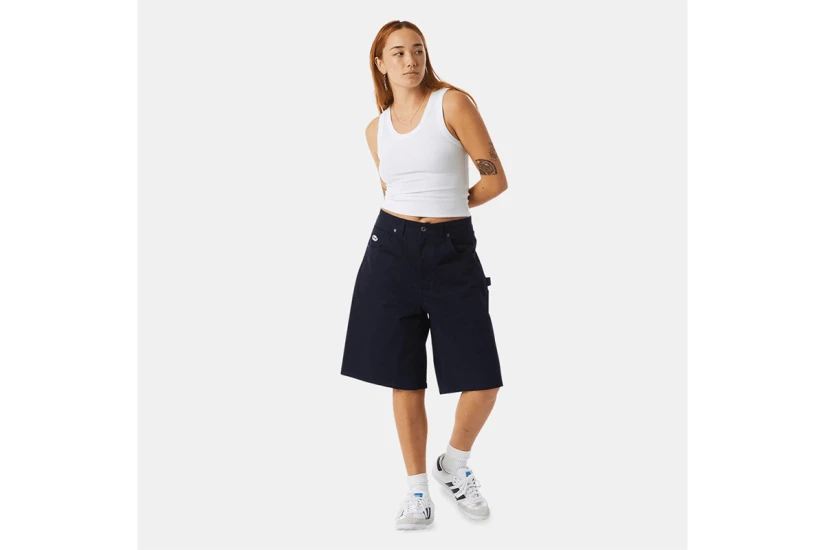 HUF Workman Short Unisex Αθλητική Βερμούδα Μπλε 