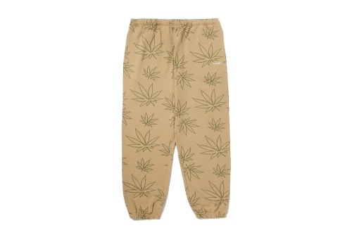 Huf Plantlife Fleece Pant Παντελόνι Φόρμας Ανδρικό (PT00301 OATMEAL)