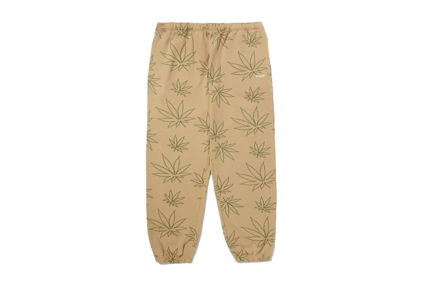 Huf Plantlife Fleece Pant Παντελόνι Φόρμας Ανδρικό 