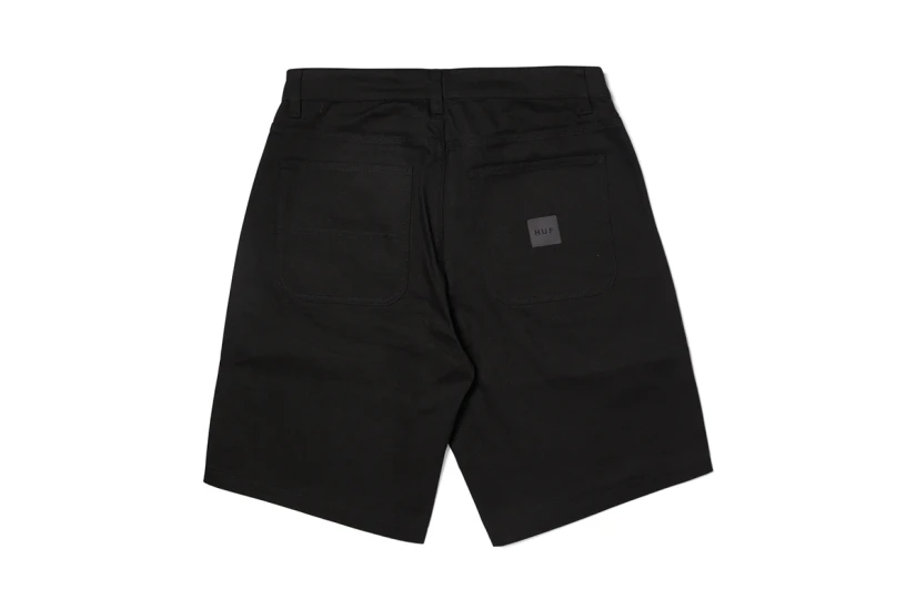 Huf Classic H Double Knee Ανδρική Βερμούδα Μαύρη