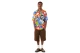 Huf Classic H Double Knee Ανδρική Βερμούδα Καφέ