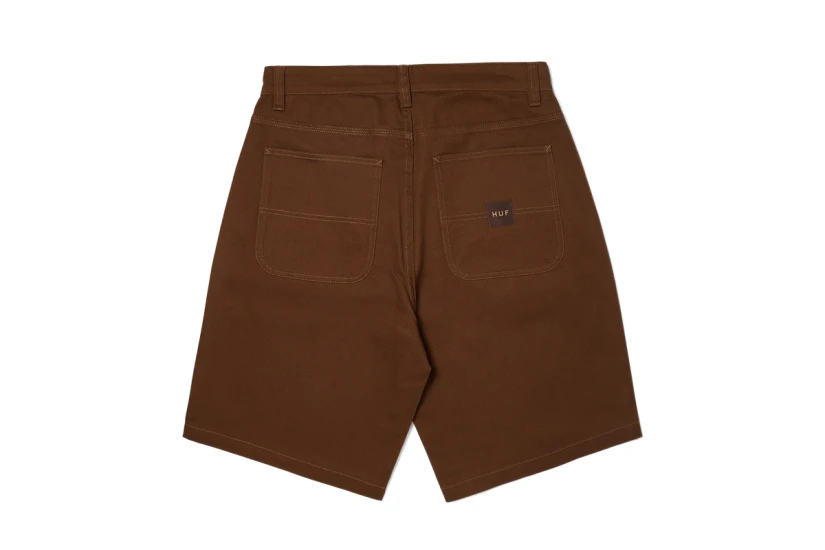 Huf Classic H Double Knee Ανδρική Βερμούδα Καφέ