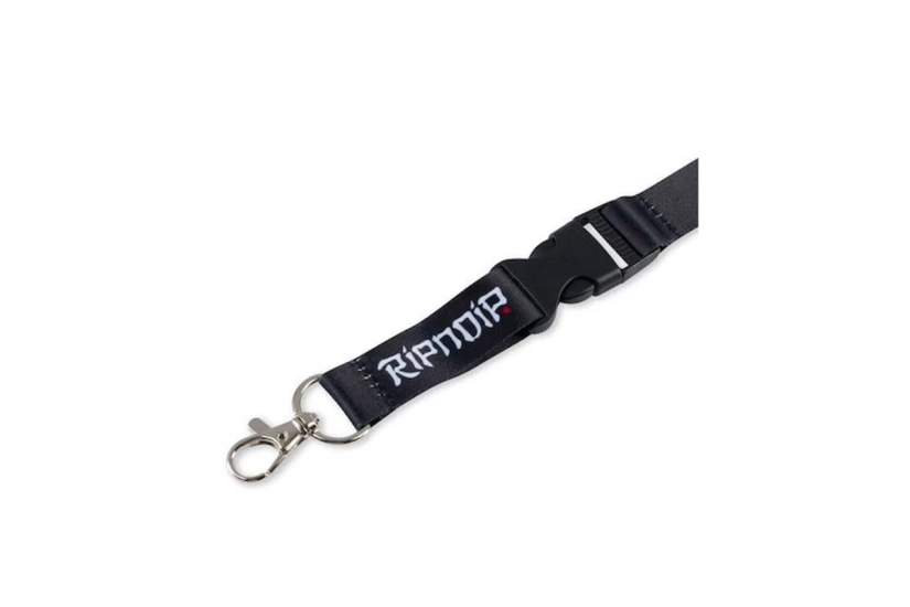 Rip N Dip Man I Love Felines Lanyard Μπρελόκ Μαύρο