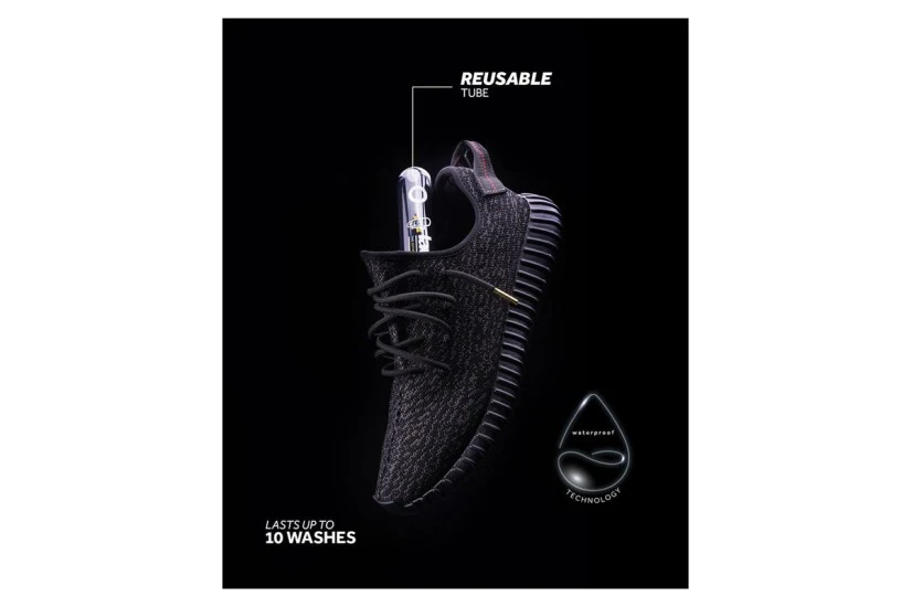 Crep Protect The Ultimate Sneaker Laces Ελαστικά Κορδόνια Μαύρα