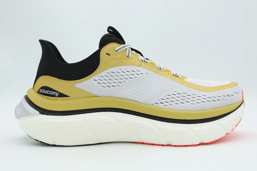 Saucony Paramount Max Ανδρικά Αθλητικά Παπούτσια για Τρέξιμο Χρυσά, Μαύρα, Λευκά