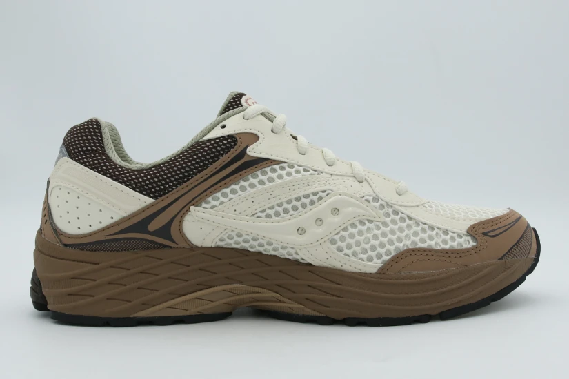 Saucony Originals Progrid Omni 9 Ανδρικά Sneakers Εκρού, Καφέ