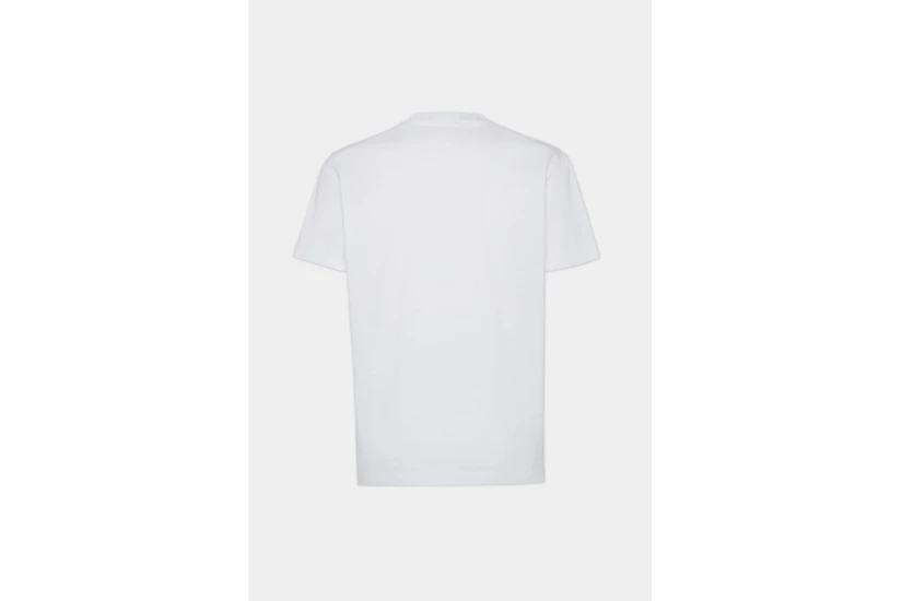 Dsquared2 Cool Fit Tee Ανδρικό Κοντομάνικο T-Shirt Λευκό