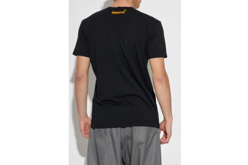 Dsquared2 Regular Fit Logo T-Shirt Ανδρικό (S71GD1580 D20035 900)
