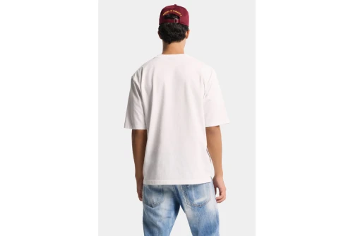 Dsquared2 X Felix Chesher Print T-Shirt Ανδρικό (S71GD1654 D20033 100)