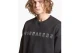 Dsquared2 Brushed Fleece Ανδρική Μακρυμάνικη Μπλούζα Μαύρη, Ασημί