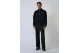 Dsquared2 Just Right Fit Ανδρική Μακρυμάνικη Μπλούζα με Φερμουάρ Μαύρη