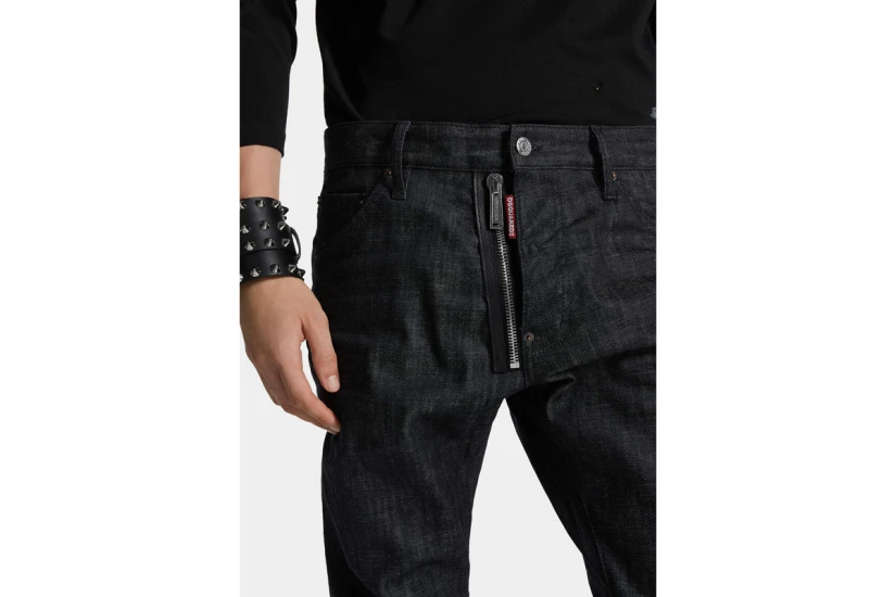 Dsquared2 Cool Guy Ανδρικό Slim Fit Τζιν Παντελόνι Μαύρο