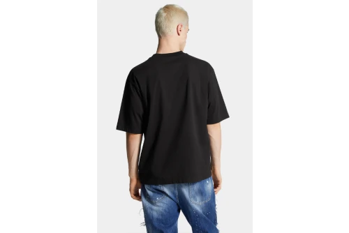 Dsquared2 Loose Fit 3D Logo T-Shirt Ανδρικό (S74GD1445 D20020 900)