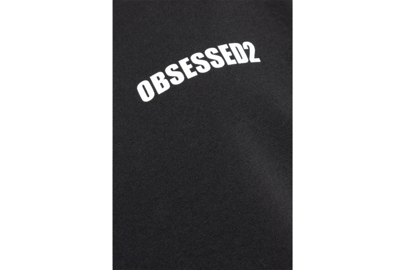 Dsquared2 Obsessed2 Ανδρικό Κοντομάνικο T-Shirt Μαύρο