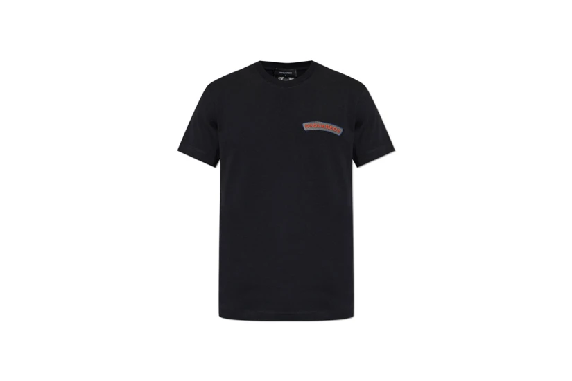 Dsquared2 Cool Fit Ανδρικό Κοντομάνικο T-Shirt Μαύρο