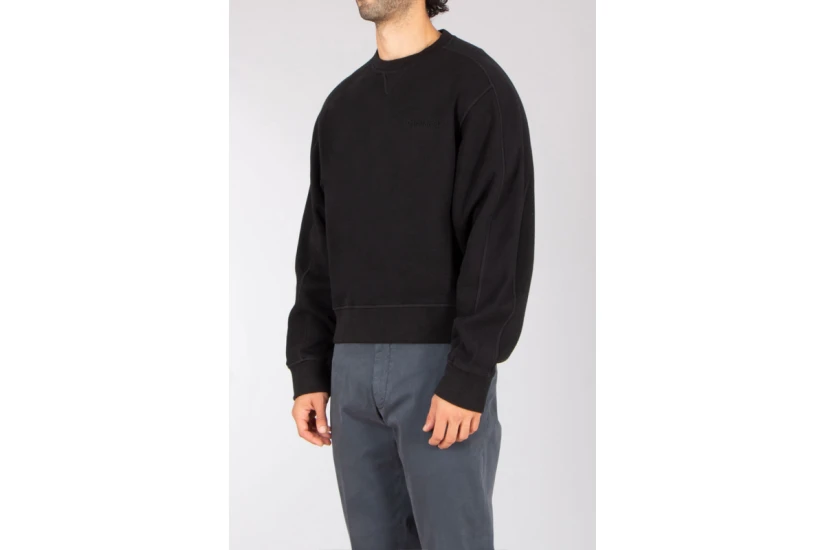 Dsquared2 Field Fit Ανδρική Μακρυμάνικη Μπλούζα Μαύρη