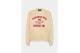 Dsquared2 Relax Fit Dirty Ανδρική Μακρυμάνικη Μπλούζα Εκρού