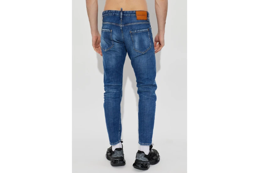 Dsquared2 Skater Slim Twist Ανδρικό Παντελόνι Τζιν