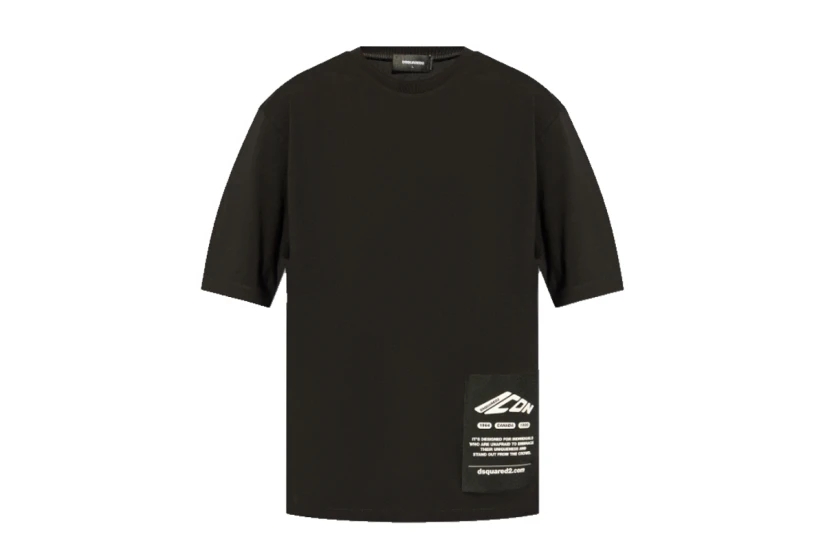Dsquared2 Ανδρικό Κοντομάνικο T-Shirt Μαύρο