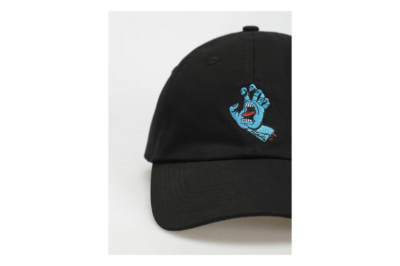 Santa Cruz Screaming Mini Hand Καπέλο Strapback Μαύρο