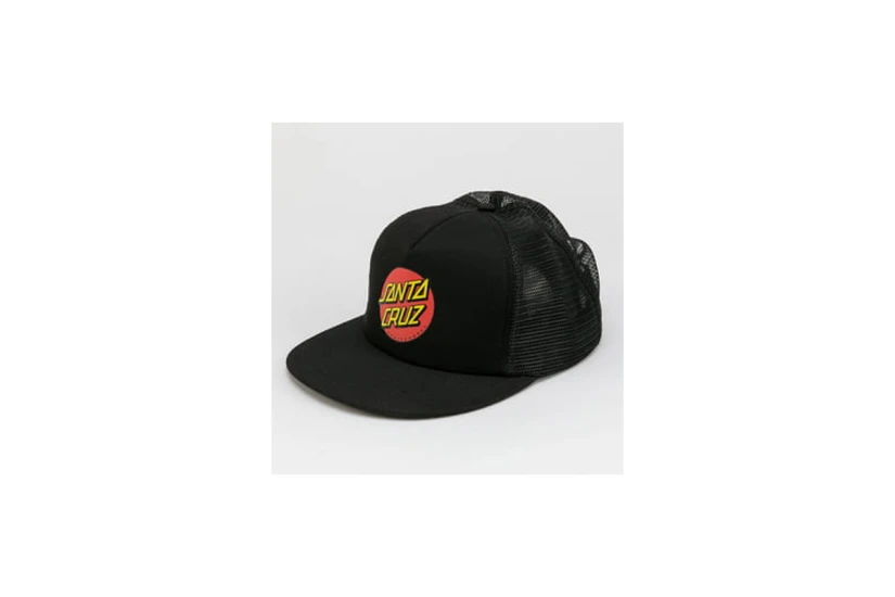 Santa Cruz Classic Dot Mesh Καπέλο Snapback Μαύρο