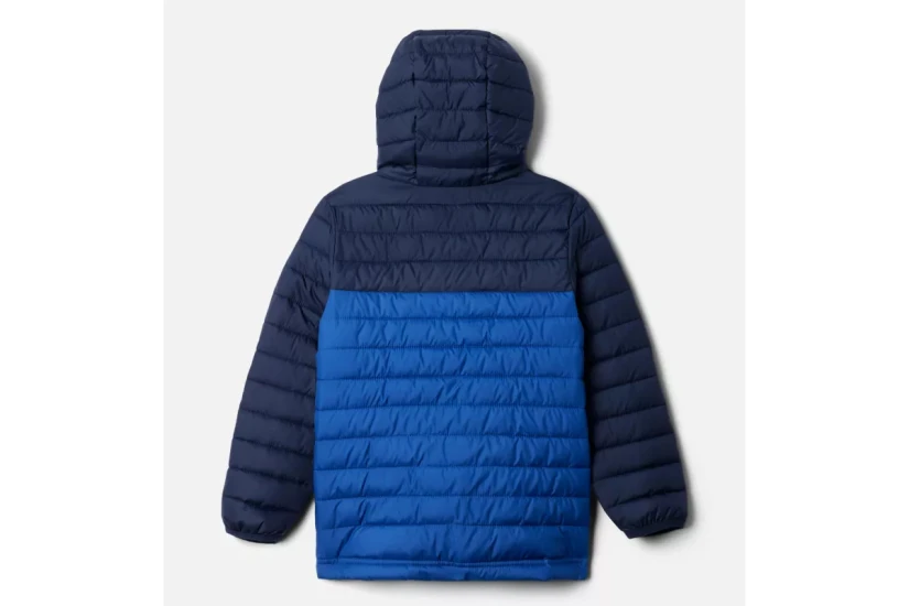 Columbia Powder Lite II Παιδικό Puffer Μπουφάν Μπλε