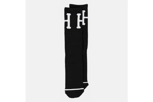 Huf Variety Κάλτσες Ψηλές 3 Ζευγάρια (SK00767 BLACK-WHITE)