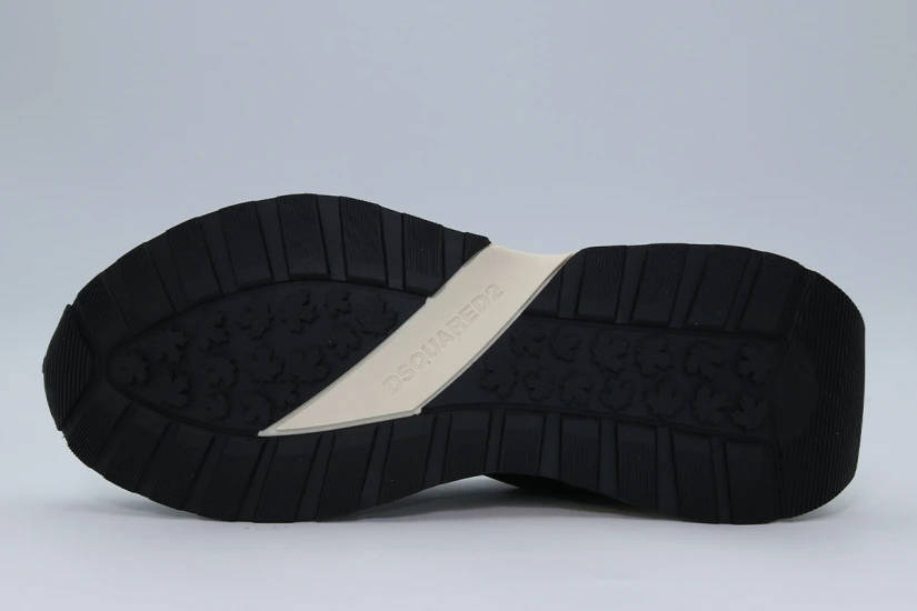 Dsquared2 Sprinter Ανδρικά Sneakers Μαύρα, Εκρού