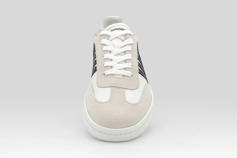 Dsquared2 Boxer Ανδρικά Sneakers Λευκά, Γκρι, Μαύρα