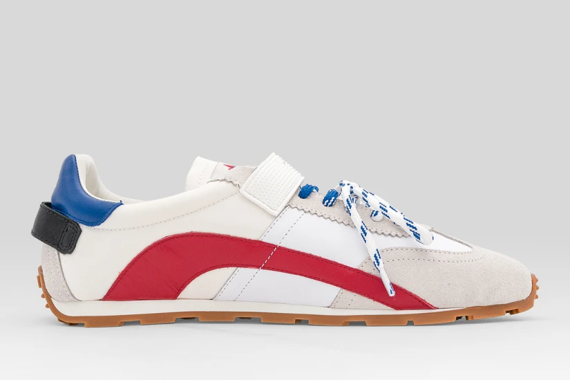 Dsquared2 Ανδρικά Sneakers Λευκά, Μπεζ, Κόκκινα, Μπλε