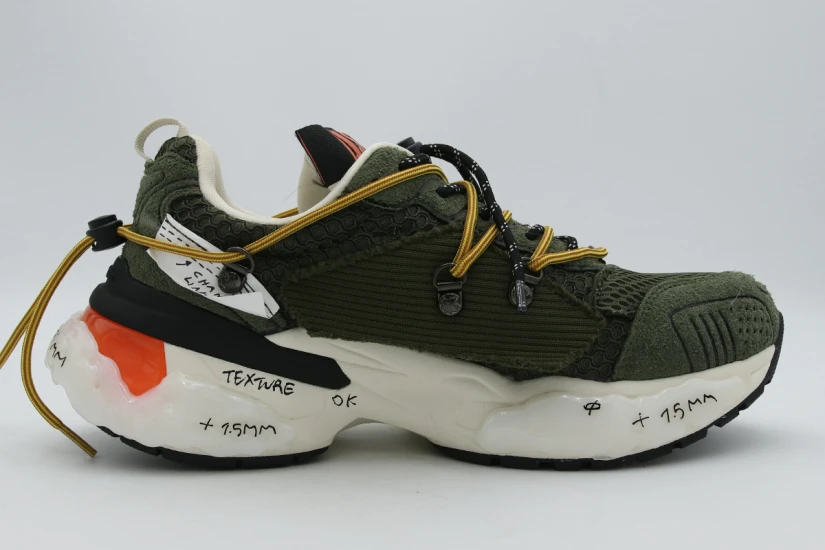 Dsquared2 Faster Ανδρικά Sneakers Χακί, Μαύρα, Εκρού, Κίτρινα