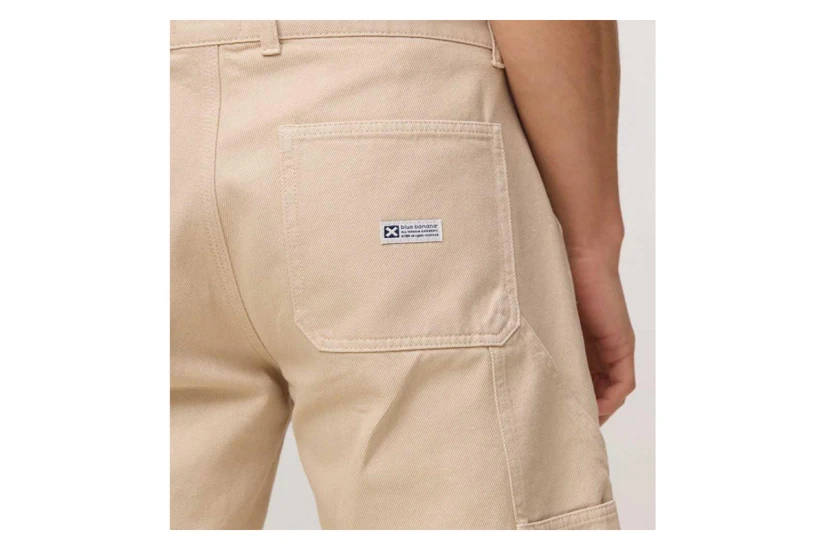 Blue Banana Olive Green Frank Ανδρική Βερμούδα Chino Μπεζ