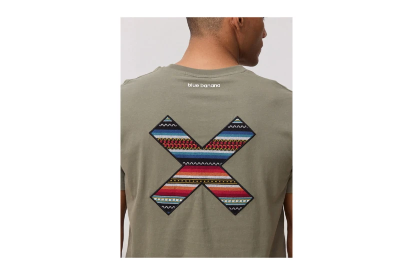 Blue Banana Khaki Classic Ανδρικό Κοντομάνικο T-Shirt Χακί, Διάφορα Χρώματα