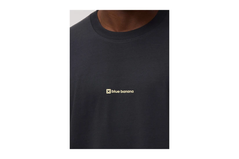 Blue Banana Anthracite Clean Ανδρικό Κοντομάνικο T-Shirt Ανθρακί