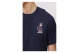 Blue Banana Navy Carven Ανδρικό Κοντομάνικο T-Shirt Μπλε Σκούρο, Ροζ