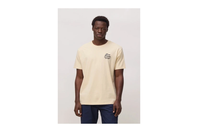 Blue Banana Beige Drive Ανδρικό Κοντομάνικο T-Shirt Μπεζ 