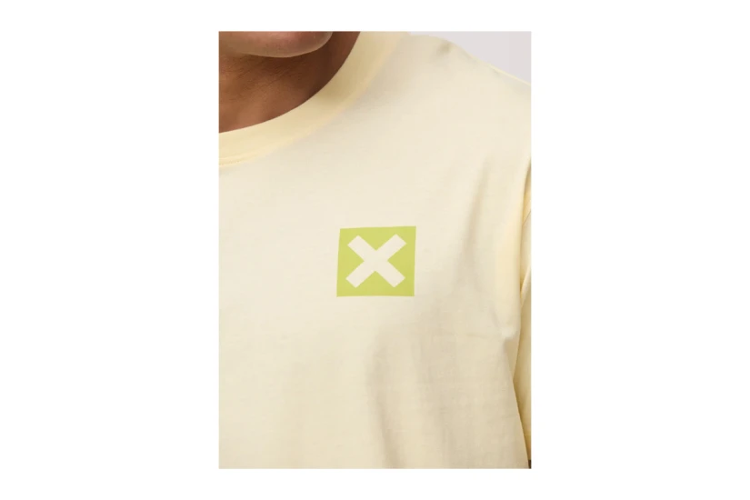 Blue Banana Light Yellow Nature Ανδρικό Κοντομάνικο T-Shirt Κίτρινο, Λαχανί