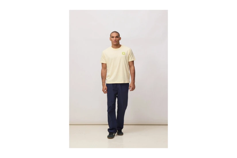 Blue Banana Light Yellow Nature Ανδρικό Κοντομάνικο T-Shirt Κίτρινο, Λαχανί