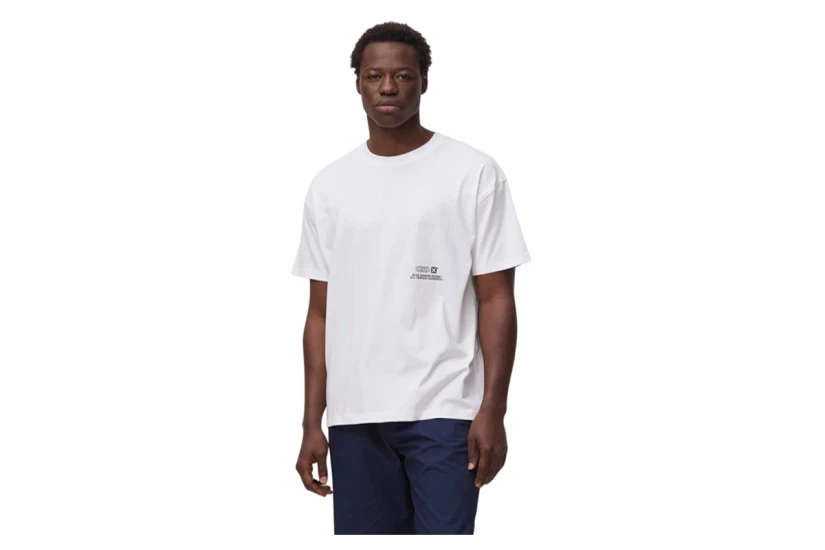 Blue Banana Black Universal Ανδρικό Κοντομάνικο T-Shirt Λευκό, Μαύρο