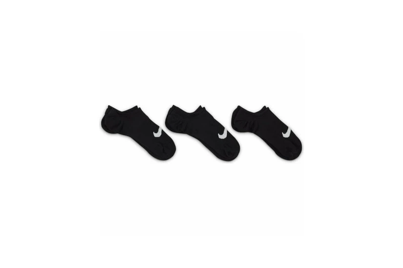 Nike Everyday Plus Lightweight Dri-FIT Unisex Κοντές Κάλτσες Μαύρες 3 Ζευγάρια