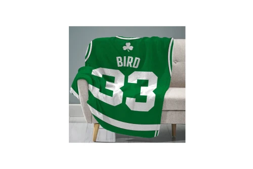 Sleep Squad Larry Bird Raschel Throw Blanket 60X80In Κουβέρτα (T8-NBH-CEL-LBI)