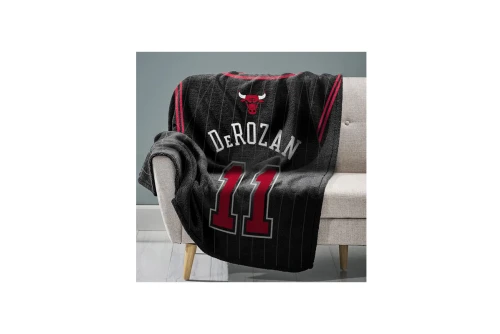 Sleep Squad Demar Derozan Raschel Throw Blanket 60X80In Κουβέρτα (T8-NBP-BUL-DDE)