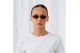 Explicit Poets Tina Unisex Γυαλιά Ηλίου Μπεζ, Καφέ