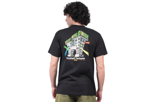 Huf Club House S-S T-Shirt Ανδρικό (TS02176 BLACK)