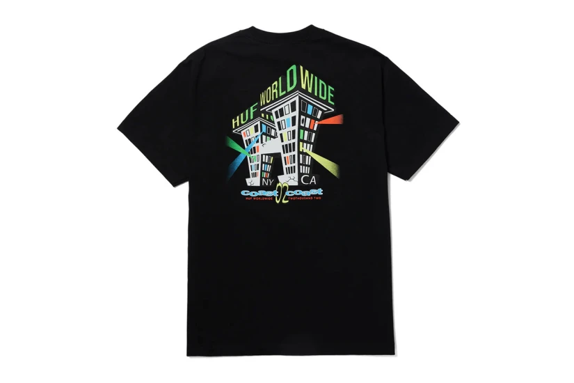 HUF Club House Ανδρικό Κοντομάνικο T-Shirt Μαύρο