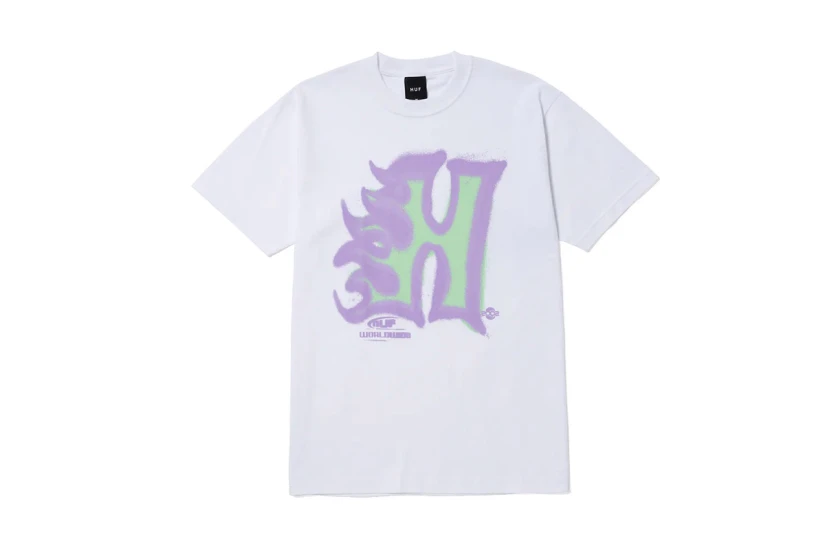 HUF Heat Wave Ανδρικό Κοντομάνικο T-Shirt Λευκό