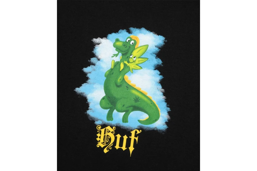 HUF Fairy Tale Ανδρικό Κοντομάνικο T-Shirt Μαύρο