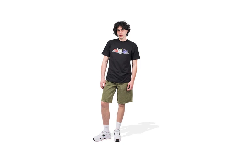 HUF Car Show Ανδρικό Κοντομάνικο T-Shirt Μαύρο