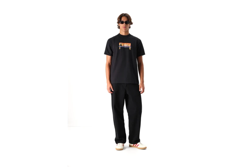 Huf Bail Bonds Ανδρικό Κοντομάνικο T-Shirt Μαύρο
